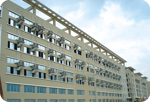 電子廠(chǎng)環(huán)?？照{(diào)安裝案例